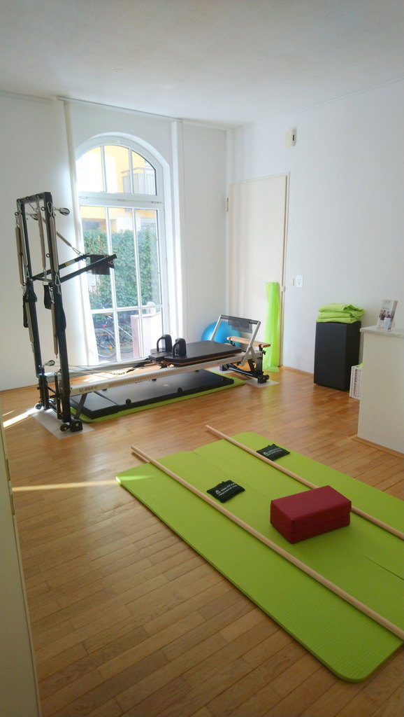 Blick in den Pilates und Physioraum
